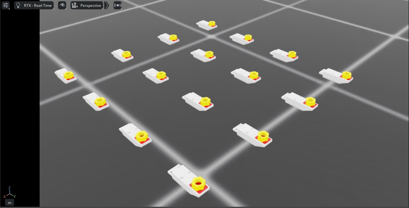 TacSL tactile sensor demo showing RGB tactile images and force field visualizations
