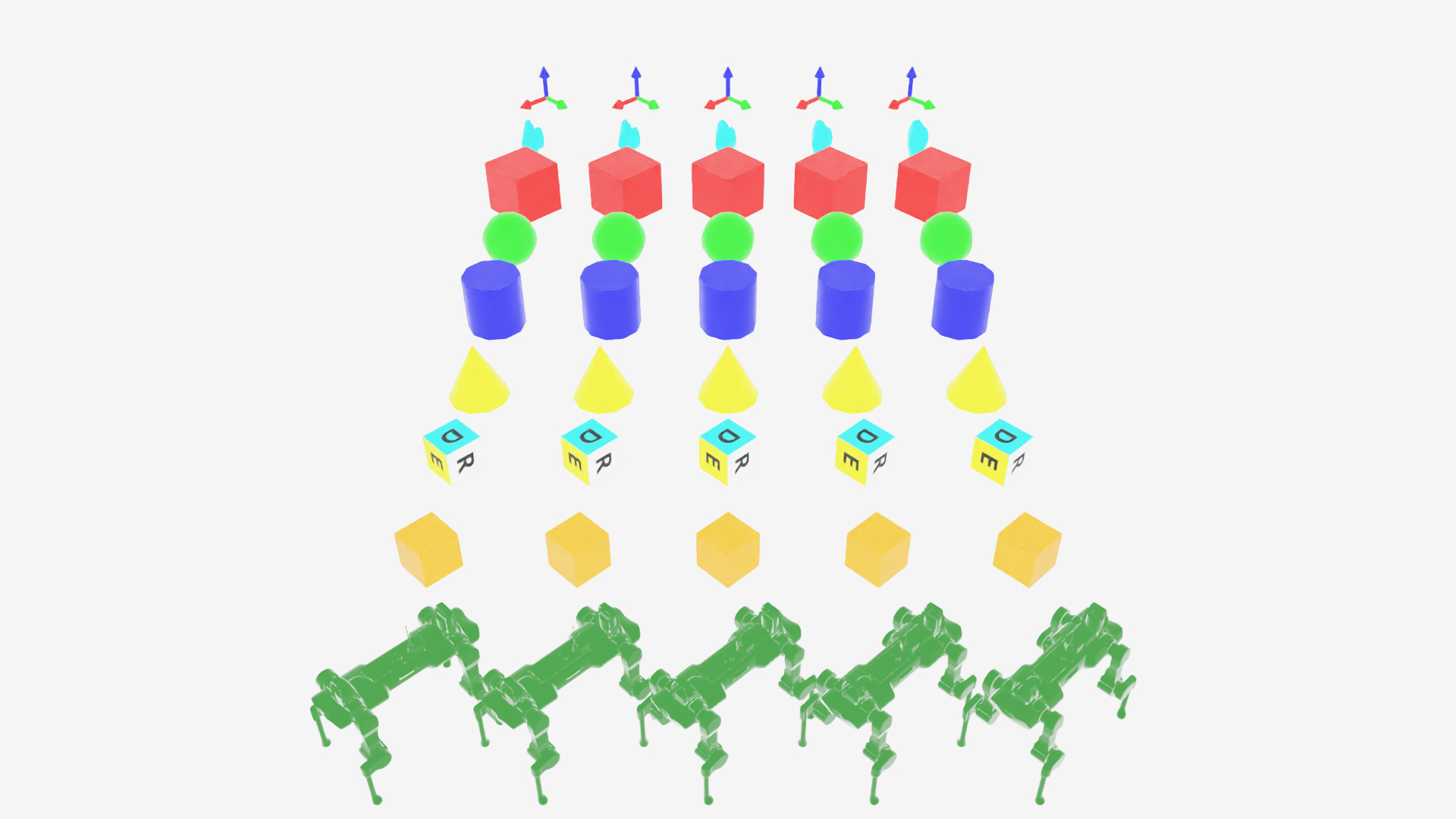 Visualization markers in Isaac Lab