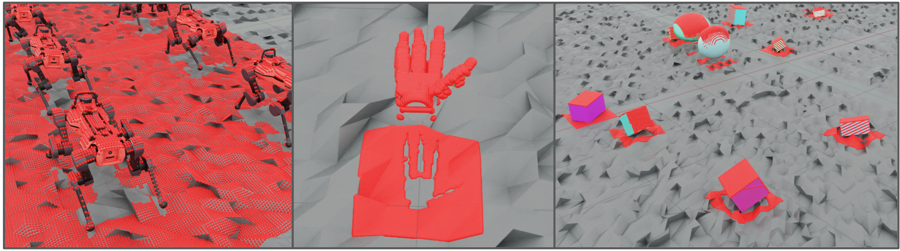 Multi-mesh ray casting in Isaac Lab