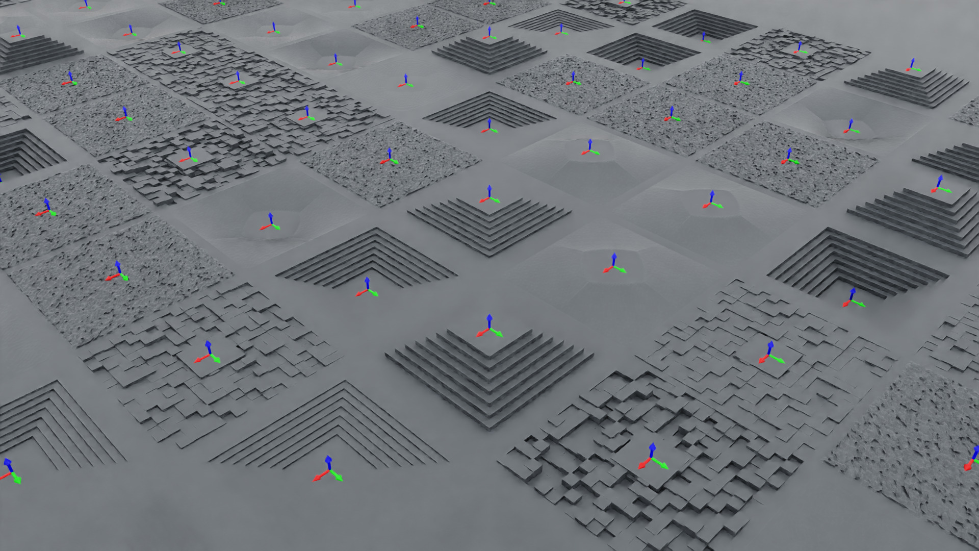 Procedurally generated terrain